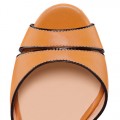 Christian Louboutin Woodaola 120mm Sandals Orange