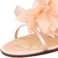 Christian Louboutin Petal Crepe Sandals Pink