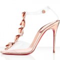 Christian Louboutin Bow Bow 100mm Sandals Pink