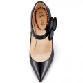 Christian Louboutin Pensee 100mm Mary Jane Pumps Black
