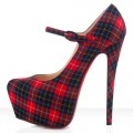 Christian Louboutin Lady Daf 160mm Mary Jane Pumps Red