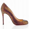 Christian Louboutin Fifi Strass 100mm Special Occasion Volcano