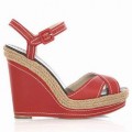 Christian Louboutin Almeria 120mm Wedges Red