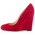 Christian Louboutin Ron Ron Zeppa 100mm Wedges Red
