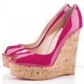 Christian Louboutin Uue Plume 140mm Wedges Pink