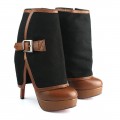 Christian Louboutin Armony 140mm Ankle Boots Brown