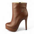 Christian Louboutin Armony 140mm Ankle Boots Brown