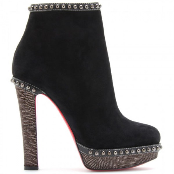 Christian Louboutin Figurina 120mm Ankle Boots Black