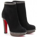 Christian Louboutin Figurina 120mm Ankle Boots Black