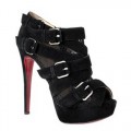 Christian Louboutin Mad Marta 140mm Ankle Boots Black