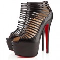 Christian Louboutin Zoulou 160mm Ankle Boots Black