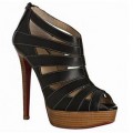 Christian Louboutin Pique Cire 140mm Ankle Boots Black