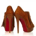 Christian Louboutin SulTaupee 140mm Ankle Boots Brown