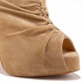 Christian Louboutin Treopli 120mm Ankle Boots Camel