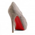 Christian Louboutin Treopli 120mm Ankle Boots Grey