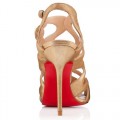 Christian Louboutin Valonana 100mm Ankle Boots Gold
