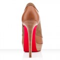 Christian Louboutin Gilet 140mm Ankle Boots Camel