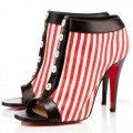 Christian Louboutin Maotic 120mm Ankle Boots Red