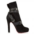 Christian Louboutin Guerriere 120mm Ankle Boots Black