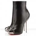 Christian Louboutin Metaliboot 120mm Ankle Boots Black