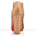 Christian Louboutin Rock And Gold 120mm Ankle Boots Gold