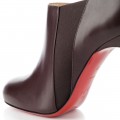 Christian Louboutin Lastoto 100mm Ankle Boots Chocolate