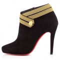 Christian Louboutin Marychal 100mm Ankle Boots Leopard