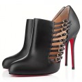 Christian Louboutin Safety 100mm Ankle Boots Black