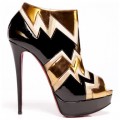 Christian Louboutin Ziggy 140mm Ankle Boots Black