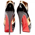 Christian Louboutin Ziggy 140mm Ankle Boots Black