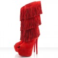 Christian Louboutin Highness Tina 160mm Boots Red