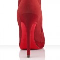 Christian Louboutin New Simple Botta 120mm Boots Red
