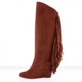 Christian Louboutin Pouliche 80mm Boots Brown