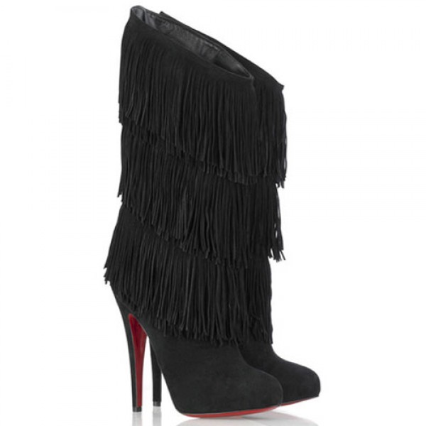 Christian Louboutin Forever Tina 140mm Boots Black