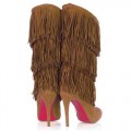 Christian Louboutin Forever Tina 140mm Boots Brown