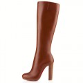 Christian Louboutin MiraBelle 120mm Boots Brown