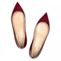 Christian Louboutin Pigalle Ballerinas Red