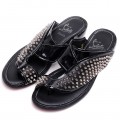 Christian Louboutin Summer Fashion Sandals Black