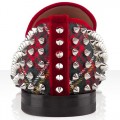 Christian Louboutin Rollerboy Spikes Loafers Red