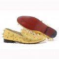 Christian Louboutin Rollerboy Loafers Gold