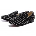 Christian Louboutin Rollerboy Spikes Loafers Black