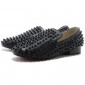 Christian Louboutin Rollerboy Spikes Loafers Black