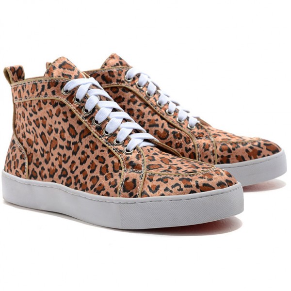 Christian Louboutin Rantus Orlato Sneakers Leopard