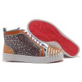 Christian Louboutin Louis Spikes Sneakers Multicolor