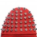 Christian Louboutin Louis Spikes Sneakers Red
