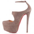 Christian Louboutin Maillot 160mm Pumps Taupe