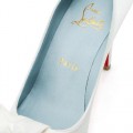 Christian Louboutin Madame Butterfly 100mm Special Occasion Off White