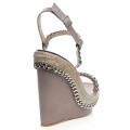 Christian Louboutin Macarena 120mm Wedges Taupe