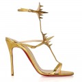 Christian Louboutin Lady Max 100mm Special Occasion Gold