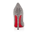 Christian Louboutin Pigalle Strass 120mm Special Occasion Hematite